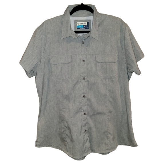 Magellan Outdoors Tops - Magellan Fishing Shirt Grey Women's Size 2XL Summer Outdoors
